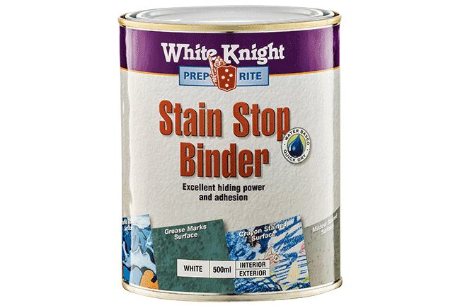 White Knight® Prep Rite Stain Stop Binder