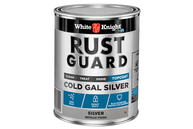 White Knight Rust Guard® Cold Gal Silver